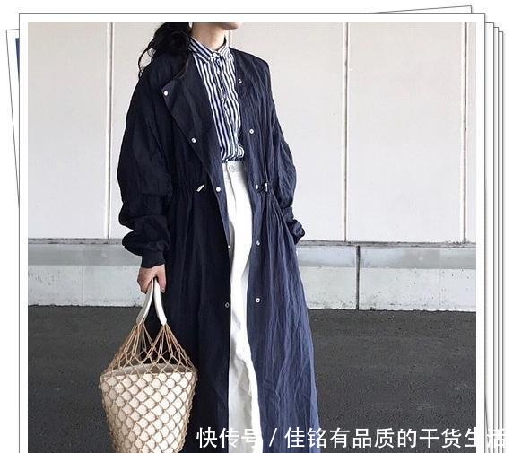 「春季造型」竖条纹衬衫的流行时尚造型,清爽显瘦的春季日系风穿搭分享
