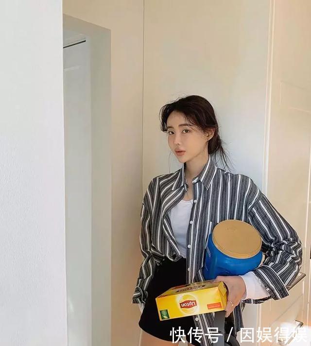 『时髦』开春衬衫这样穿,巨时髦!