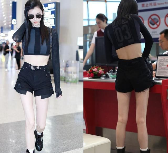 奚梦瑶瘦成筷子腿略显病态 网友:不想回维密舞台了?