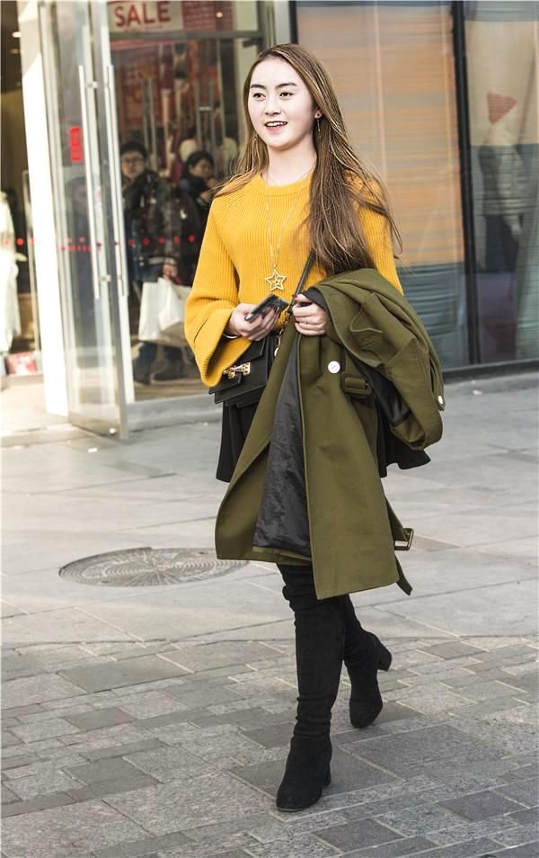 街拍:漂亮美女,靓丽的风景线