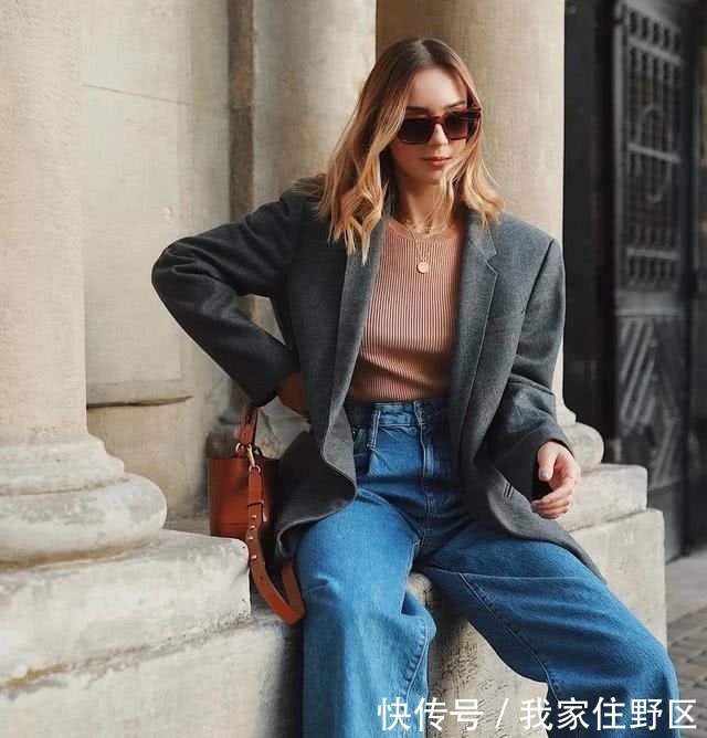 「阔腿裤」开春不知道穿什么？这7组全能搭配给你灵感，上班日常都能穿