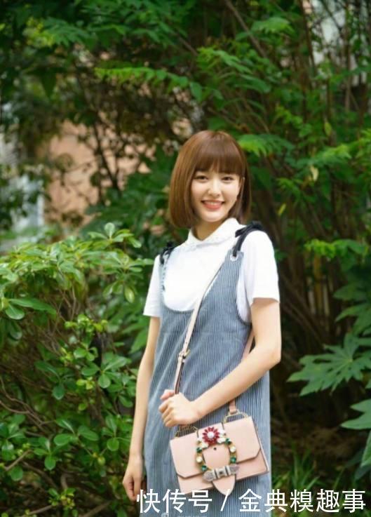 唐嫣换了个发型，一下年轻了15岁，网友：真不信你已经34岁了