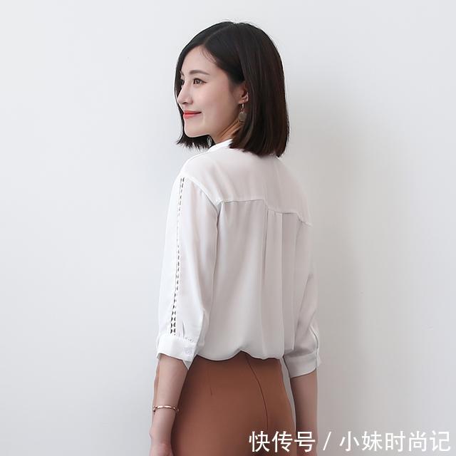 女装韩版@OL必备的气质衬衫,气质女人的最佳选择,简直美爆