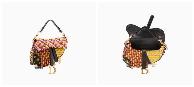 迪奥马鞍包创新图案再度来袭，景甜杨采钰带货再次点燃马鞍包潮流