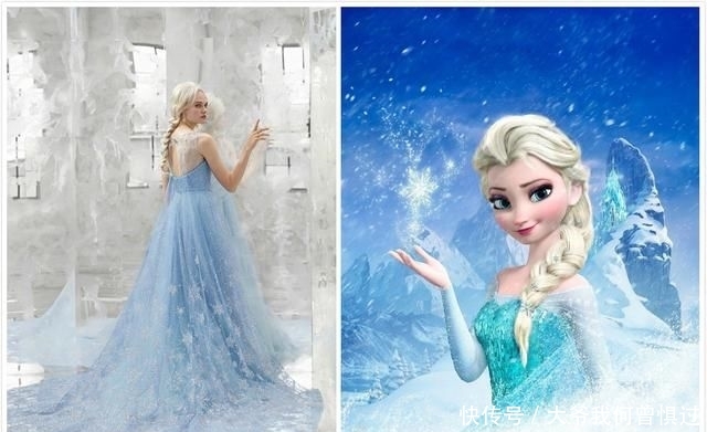 婚纱:冰雪奇缘出婚纱了,看到艾莎同款,我昏了,哪个妹子不想要呢