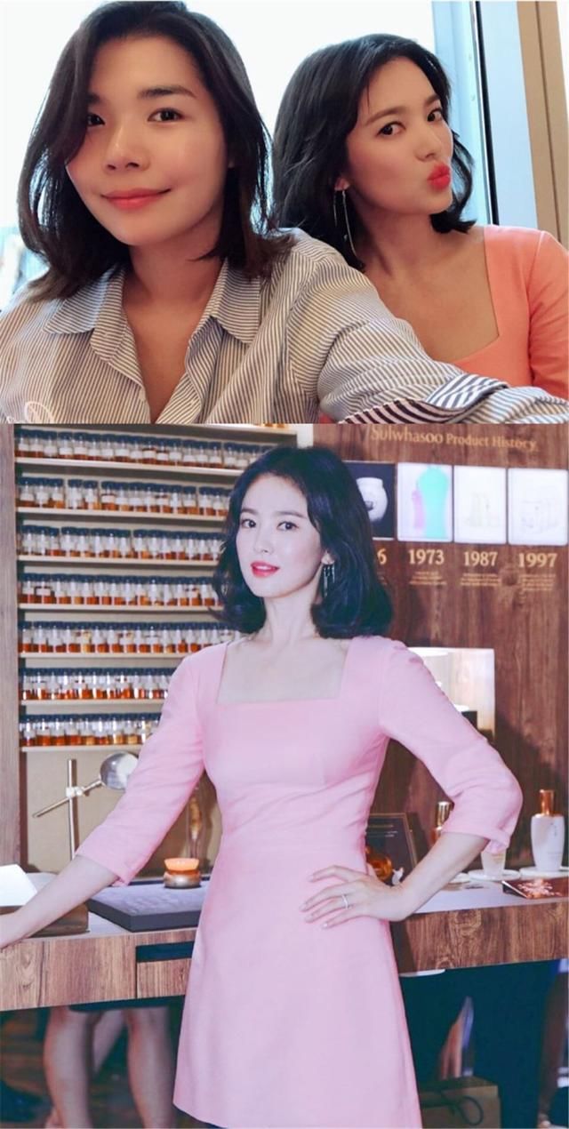 36岁宋慧乔越来越美了，穿粉裙秒变少女，“逆生长”不就是她?