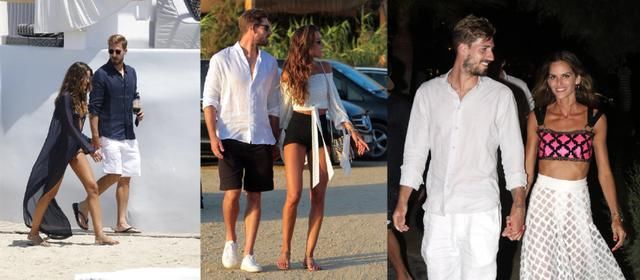 德国门将被淘汰后，日子过得美滋滋，和超模女友演绎度假风情侣装