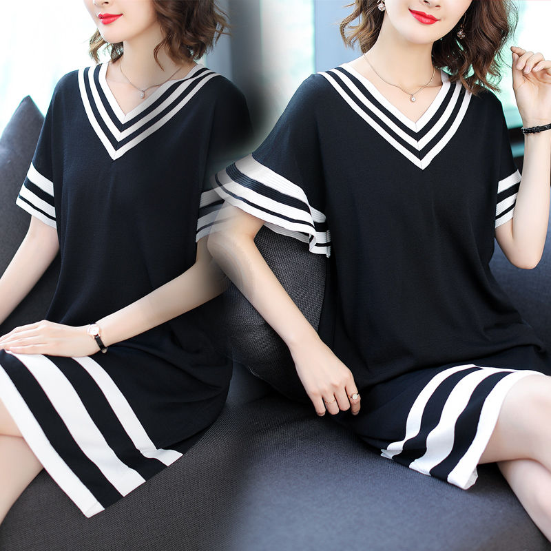 胖人不能穿裙子?不存在!这8款T恤裙，360度无死角的美