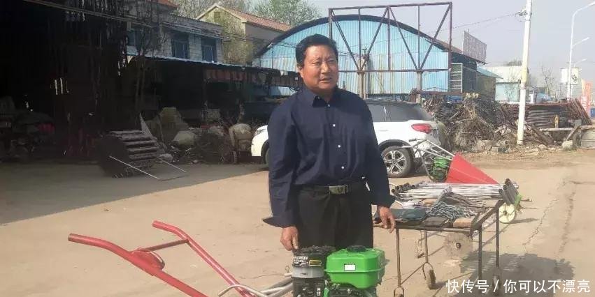 民间高手发明的大蒜“神器”