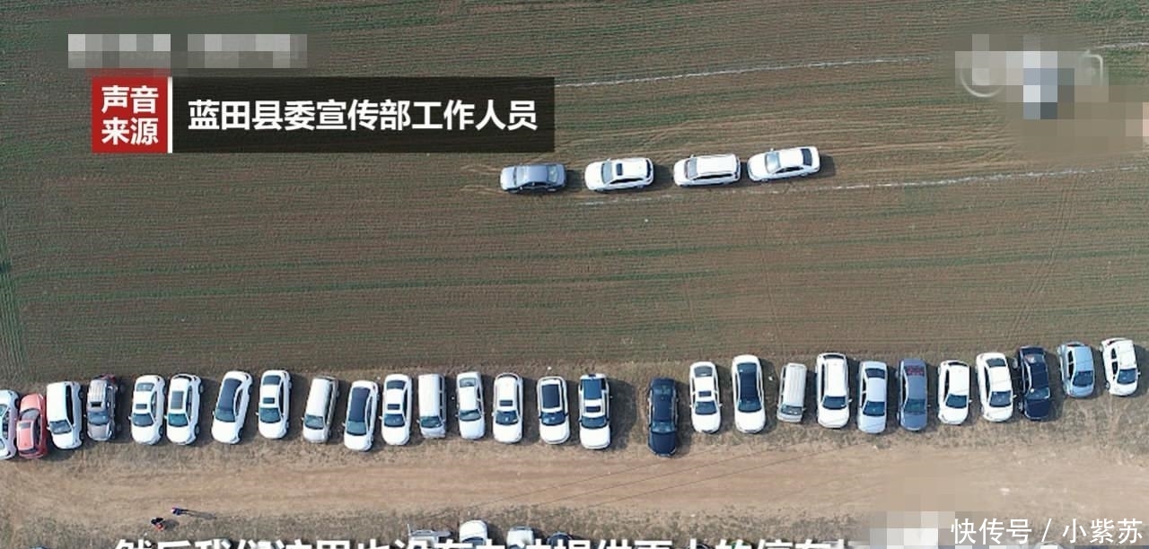 村民设麦田为停车场遭质疑 官方: 你是没在农村待过