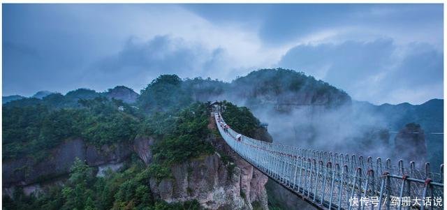 在浙江, 有个号称是神仙居住的地方, 风景绝不输黄山, 你知道它的