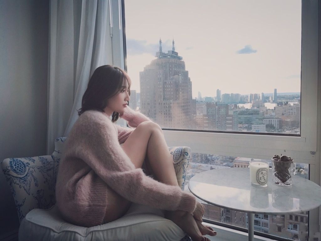 李斯羽:亭亭玉立的大美女，美的如此动人