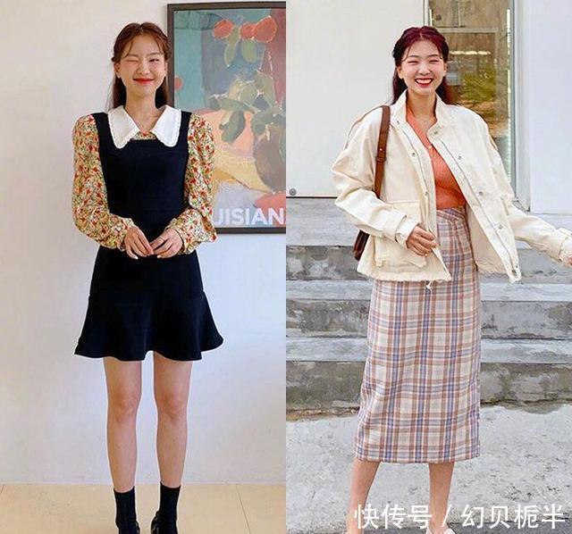  #微风#春天微风徐徐，收起老气暗色的衣服吧！小清新穿搭明快活泼