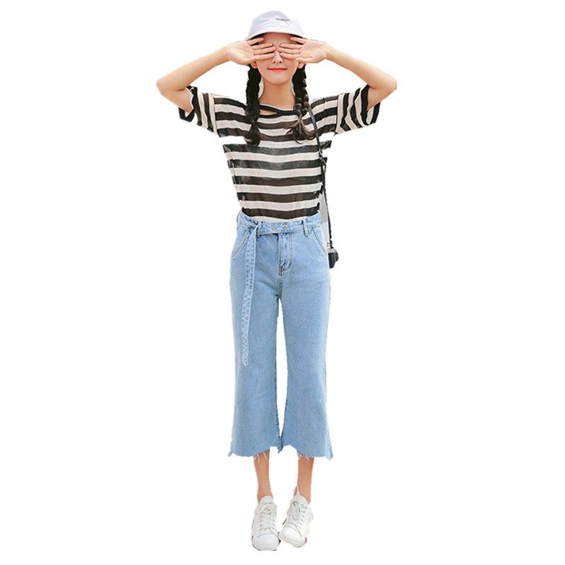 黑色紧身裤太普通啦!今年新款牛仔裤才是体现你个性的神器啊