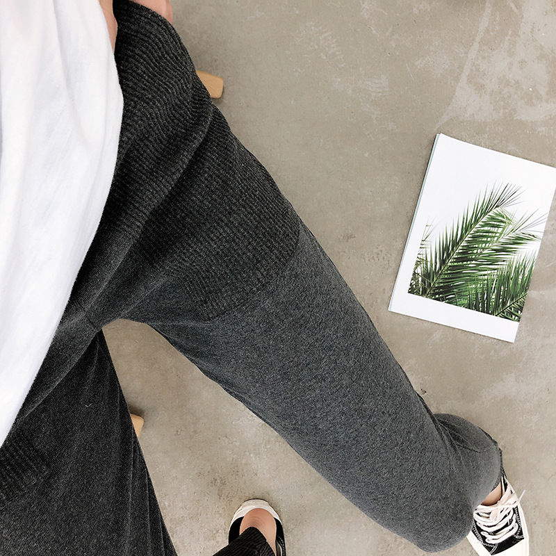 今秋流行穿打底裤，难怪老婆不穿牛仔裤，遮肉显瘦还很时髦