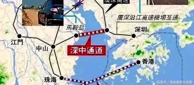 就在粤港澳跨海大桥北面，又一世界级跨海大桥在建，颜值爆表