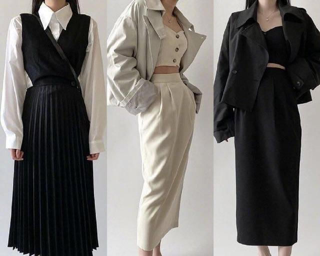  职场女性：黑色美轮美奂的韩系穿搭,时尚女人早穿上了,你呢?