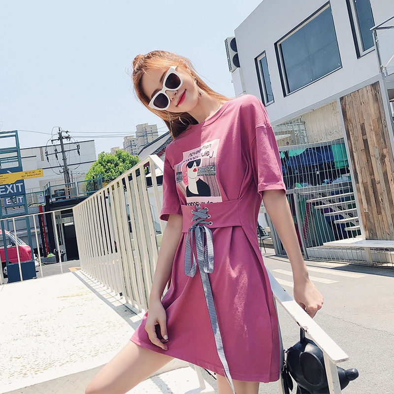 新出炉种“T恤裙”!比真丝高贵，优雅显身材超嫩美