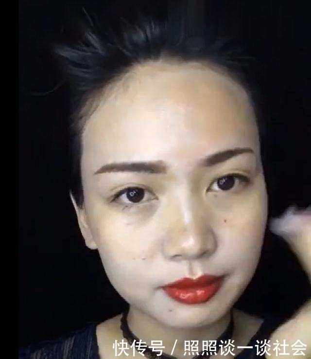 女子称结婚证下来了，可以卸妆了，网友我的眼睛！