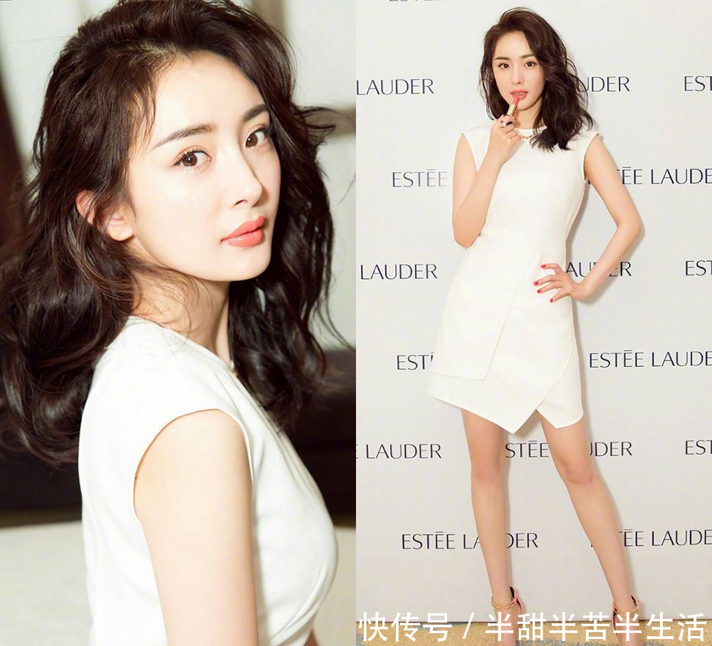 杨幂、范冰冰、唐嫣、迪丽热巴白衣女神，如果可以你想娶谁