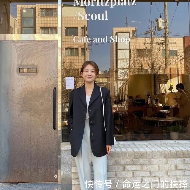  #连衣裙#4套小西装穿搭look，小个子照着穿，气质又显高