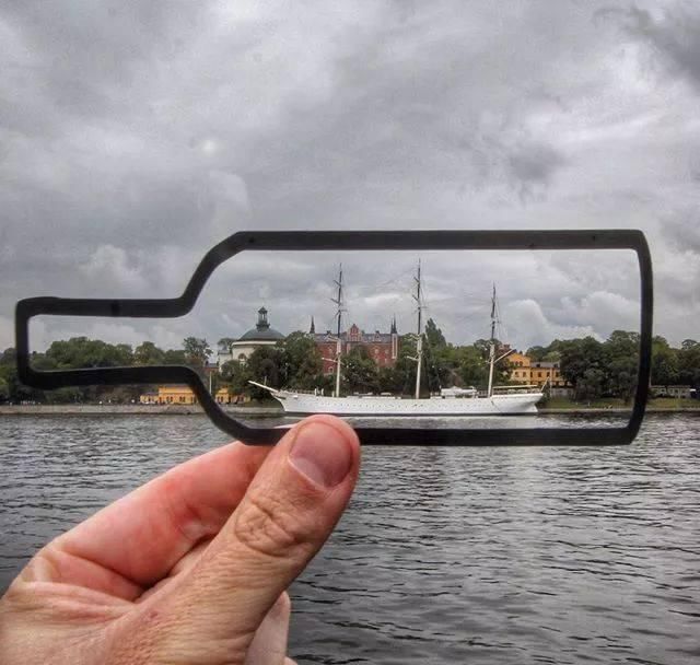 他果然是脑洞大开，把世界建筑都玩坏了!