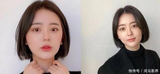 『短发』2019韩系中短发型图鉴!修饰脸型露出锁骨让你更美丽