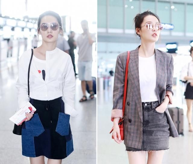 立秋不考虑下叠穿?李沁造型简单粗暴,王菲刘雯用裙子大做文章