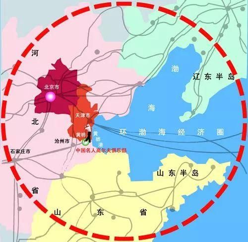 中国未来的五大经济中心区域!