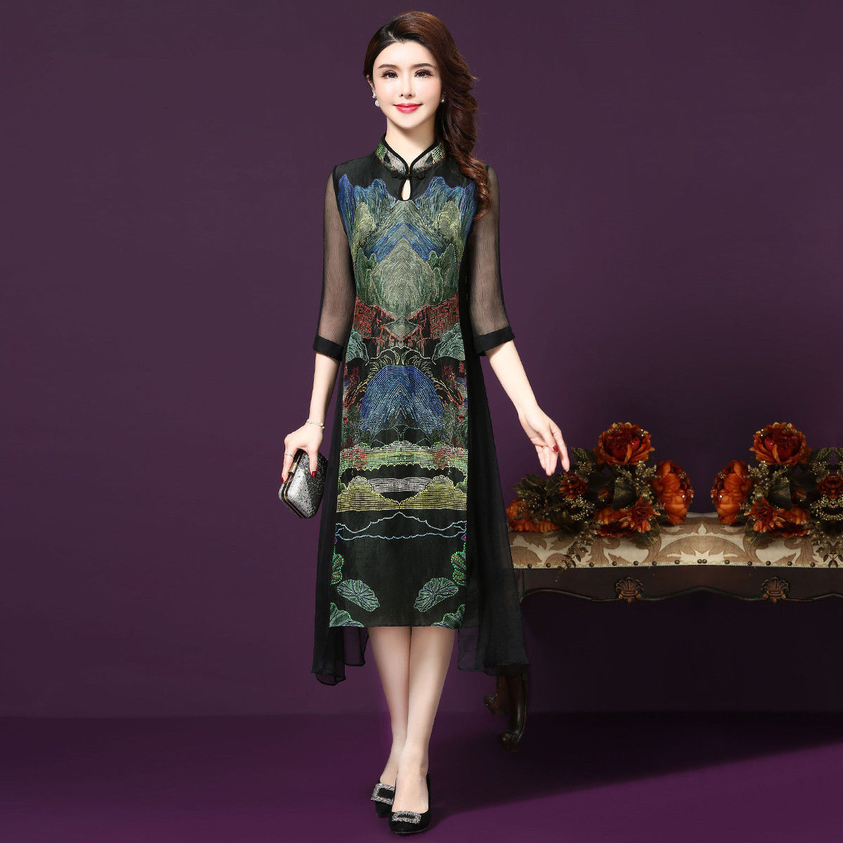 别穿代代相传的连衣裙了!今年的真丝裙太洋气，穿了舍不得脱