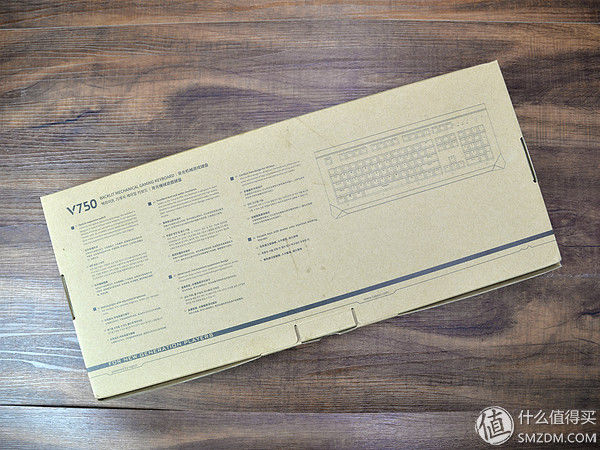 键盘脏了怎么办?拿去冲冲水!RAPOO 雷柏 V750防水背光机械键盘体验