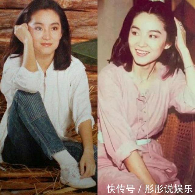 八九十年代，王祖贤就穿堆堆袜，想不到朱茵竟美的不像话