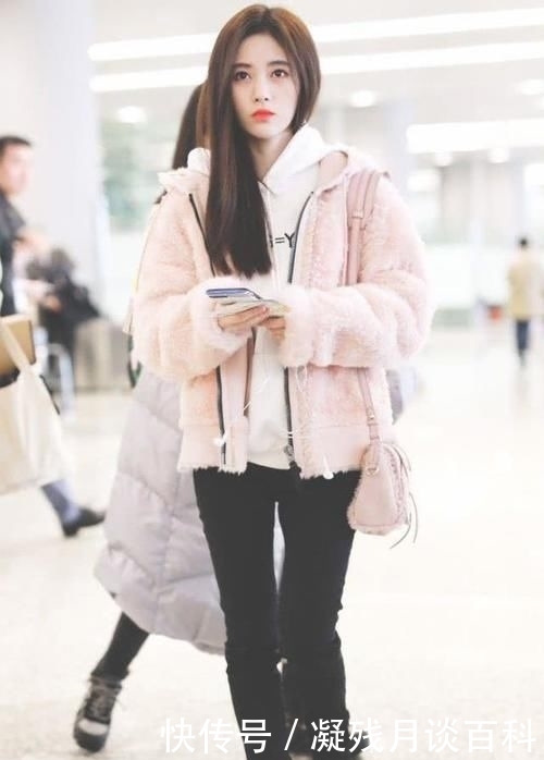 『不满』鞠婧祎76斤可不是吹的,我饿半个月都穿不进的裤子,她却塞不满