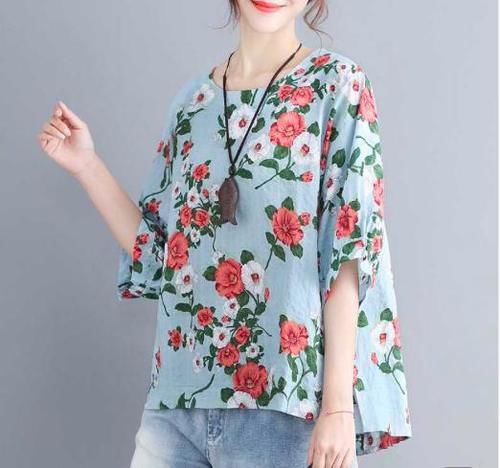  「土肥」胖女人别穿连衣裙，显土肥圆！这样的大码衫巨显瘦，胖瘦穿都很美