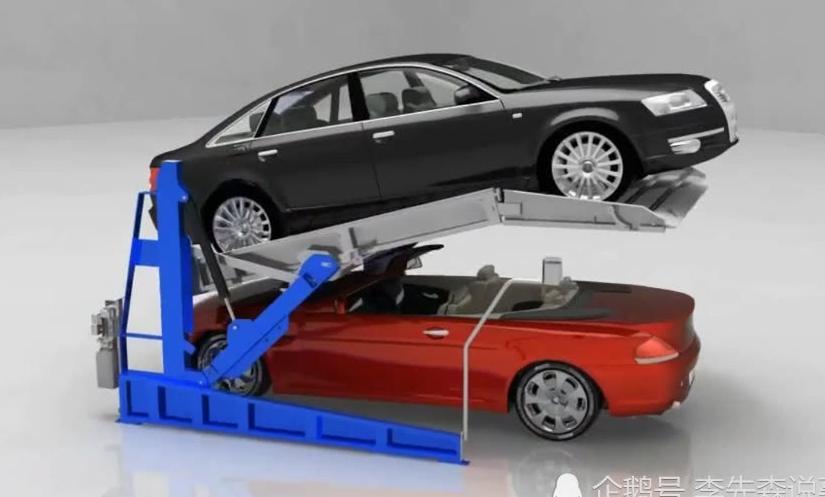 中国发明倾斜式停车场，将车斜着停，出门再也不怕找不到车位！