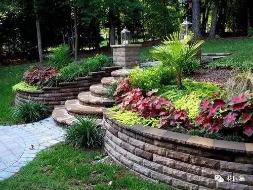 坡地庭院，高差处理的细节之美