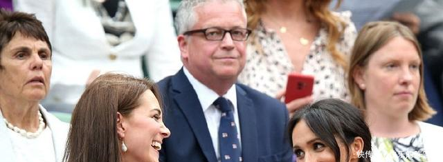 凯特王妃与梅根携手看温网，裙装与裤装的碰撞，丰腴与瘦削的对决