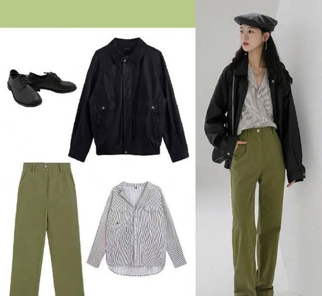 『暗淡』生活太暗淡,你需要一抹绿色来点缀给你的穿搭增添生命力