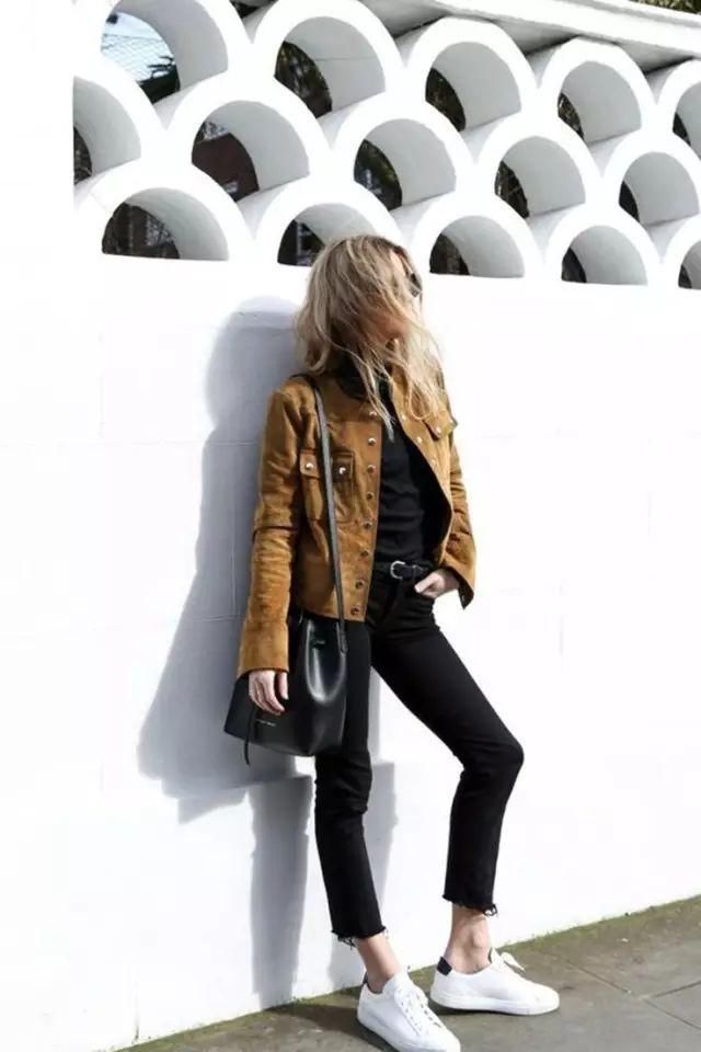 九分裤+运动鞋，才是入秋最潮搭配!!!