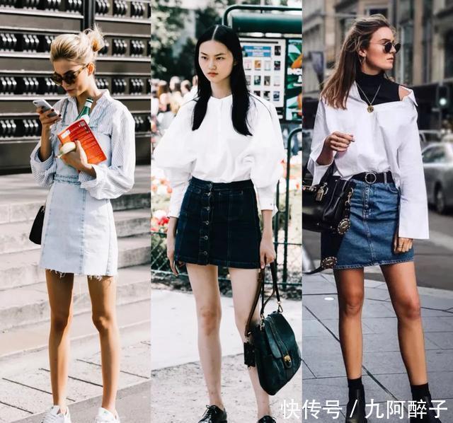  #衬衫#初夏到了，衬衫和裙子该如何搭配？这些穿搭技巧你得了解