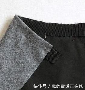 『精致』缝制一条精致的羊毛包裙,一个简单的细节瞬间提升质感,经典复古