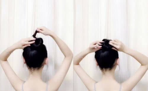 这样扎头发，睡一觉就有超自然卷发，每天多睡15分钟，懒人必学