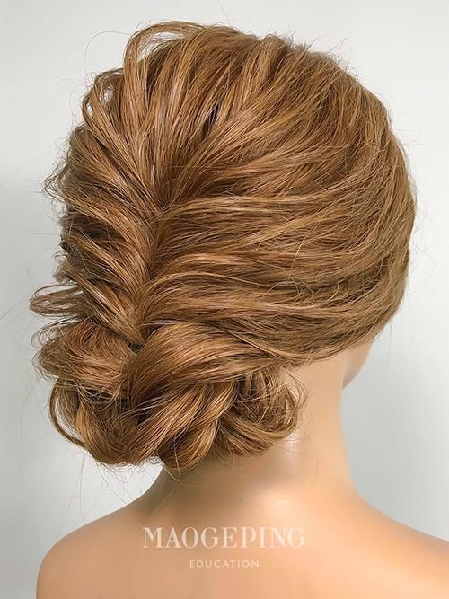 简单又好看的盘发，让你气质倍增