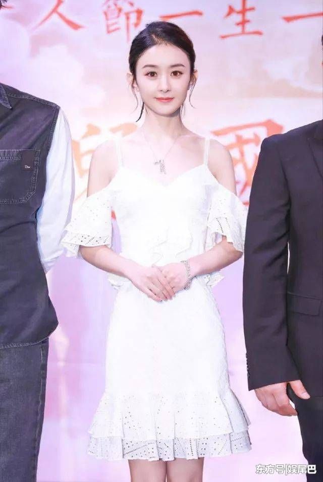 赵丽颖穿过白色礼服盘点，每件穿上都美如白天鹅，尤其是第六件