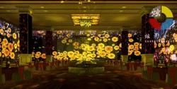  「巧妙」立柱太多，宴会厅如何巧妙装饰，才能降低影响提升美感？