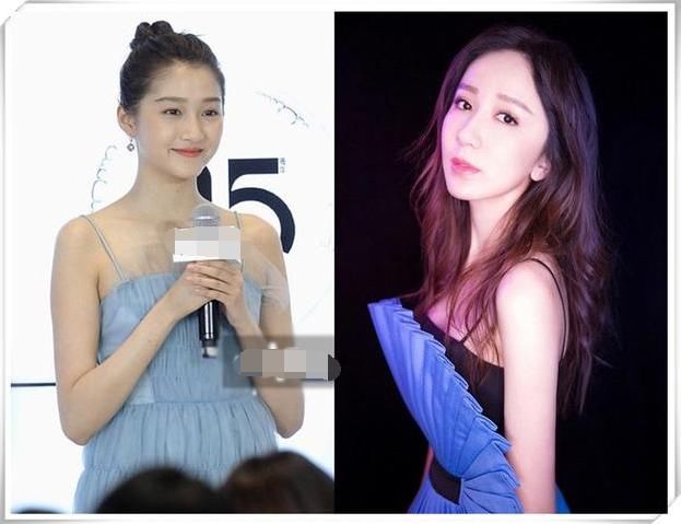 当173关晓彤和168娄艺潇同穿吊带裙，终于知道骨架小有多占优势了