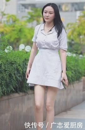 『清爽』白色细条纹连衣裙,素雅清爽,尽显气质女神的自信与温柔