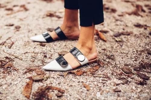 驾驭不了高跟鞋？这些平底尖头鞋也很美