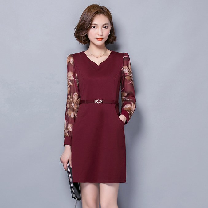 没想到一不小心发现:”薄秋裙”，竟比旗袍还洋气，美的优雅动人