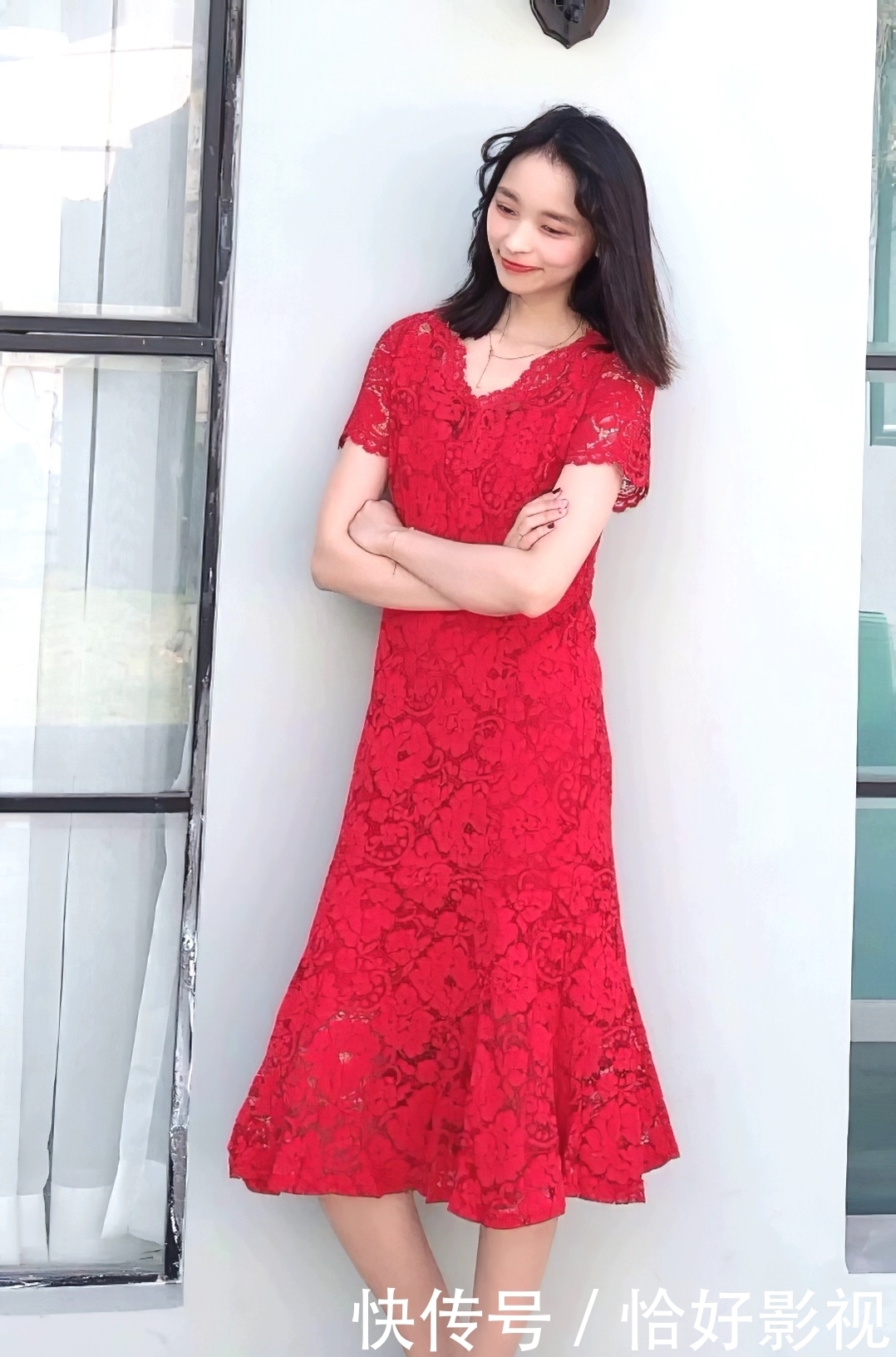 【 美女】显高又显瘦,尽显好身材,街拍:美女连衣裙穿搭合集